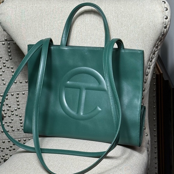 Telfar Medium Shopping Bag Dark Olive - Picture 2 of 10